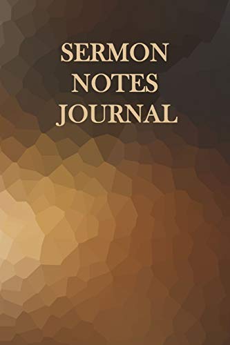Beispielbild fr Sermon Notes Journal: For Men Serious About Following Jesus (Tan Crinkle) zum Verkauf von Revaluation Books