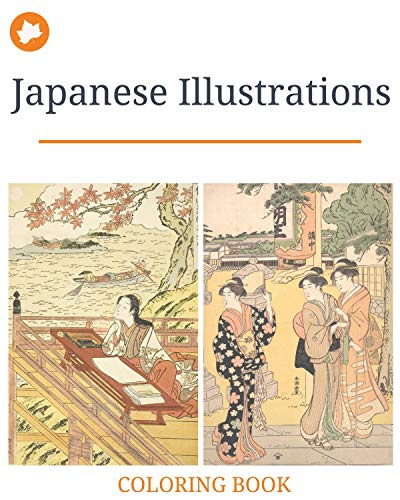 Stock image for Japanese Illustrations: Coloring Book (Coloring Books) for sale by Revaluation Books