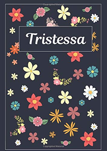 Stock image for Tristessa: Taccuino | Diario | Sketchbook | 120 pagine | A4 | Bianco | Idee regalo for sale by Revaluation Books