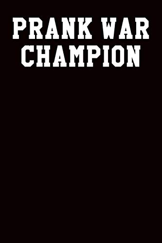 9781093535143: Prank War Champion: Graph Paper Notebook 6”x9” 120 Pages