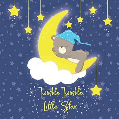 Stock image for Twinkle Twinkle Little Star: Baby Shower Guest Book with Wishes for Baby & Advice for Parents + BONUS Gift Tracker Log + Keepsake Memory Pages | . Bear - Dark Blue Navy Guest Sign-In Book for sale by ThriftBooks-Dallas