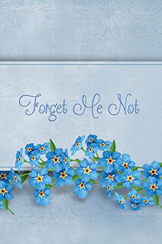 9781093617924: Forget Me Not: Password Book With Tabs to Protect Your Usernames, Passwords and Other Internet Login Information | Flower Design 6 x 9 inches (Disguised Password Books)