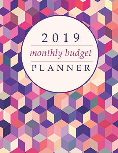 Stock image for 2019 Monthly Budget Planner: Weekly Monthly Financial Expense Tracker Notebook & Bill Organizer (Colorful Cube Design) (Large Size 8.5x11) for sale by Revaluation Books