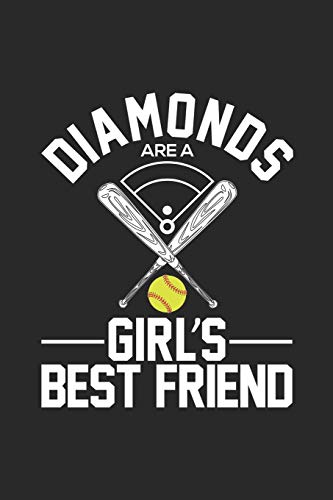 Stock image for Diamonds Are A Girl's Best Friend: Softball Composition Notebook For School, Field Play Strategy Diagram, Draw And Write Exercise Book for sale by Books From California