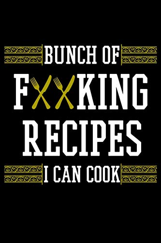 Real Men Don't Wine They Cook: Funny Cooking Gifts For Men Who Love to Cook:  Blank Recipe Book To Write In with Funny Cooking Quotes (Gourmet Cooking  Gifts): Journals, Simple Funny: 9781699187463
