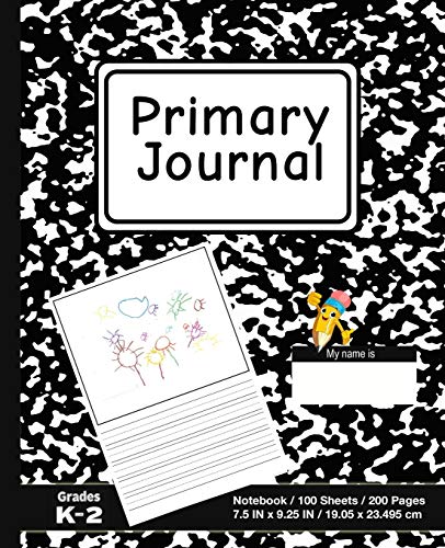Beispielbild fr Primary Journal: School Marble Black - Grades K-2, Creative Story Tablet - Primary Draw & Write Journal Notebook For Home & School [Classic] zum Verkauf von SecondSale