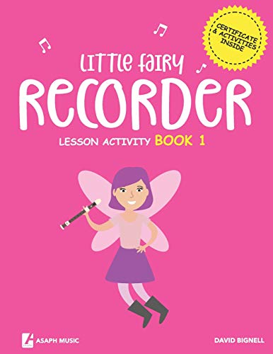 9781095123317: Little Fairy Recorder Lesson Activity Book 1