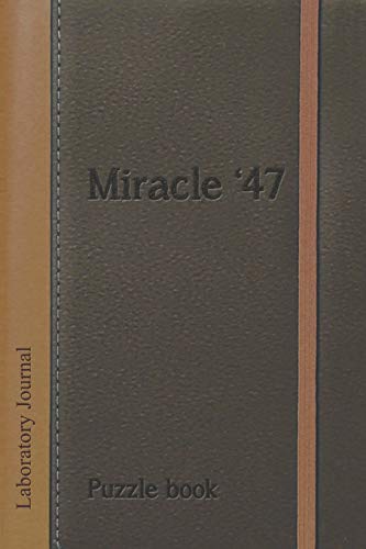 Stock image for Miracle 47: Laboratory journal interactive puzzle book (Escapages) for sale by Revaluation Books