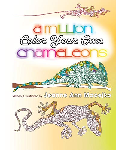 9781096211846: A Million Chameleons: Color Your Own