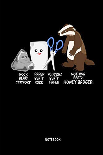Nothing Beats Honey Badger - Notebook: Lined Honey Badger Notebook /  Journal. Funny Badger Accessories & Novelty Gift Idea for all Badger Lover.  by Publishing, Badger One: Brand New Paperback (2019) | Revaluation Books