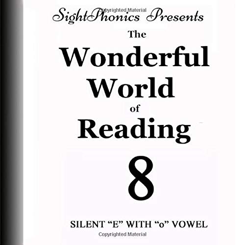Imagen de archivo de Sightphonics Presents Book 8: The Wonderful World of Reading a la venta por Revaluation Books