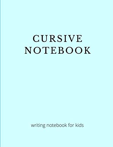 Beispielbild fr Cursive Notebook: Writing Workbook For Kids zum Verkauf von Revaluation Books