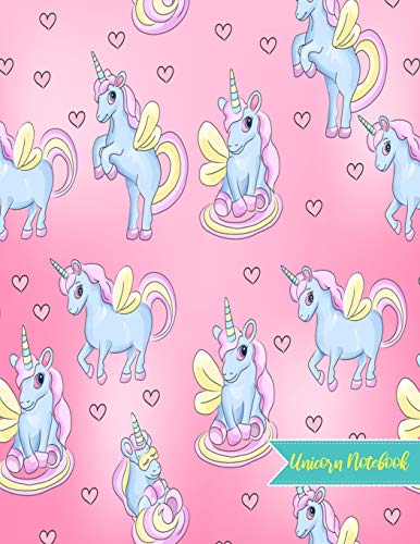 9781096486008: Unicorn Notebook: Cute Kawaii Journal and Diary Large 8.5 x 11 Matte Cover with Blank Lined Ruled White Paper Interior - Perfect for School, Gifts for ... Birthday, Activity Book for Arts and Crafts