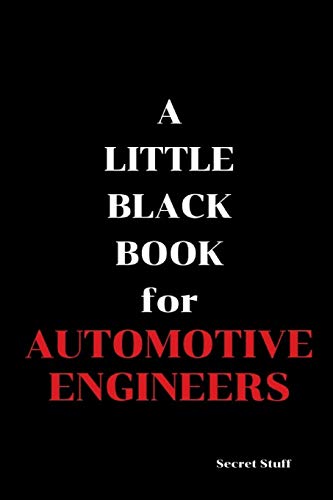 Imagen de archivo de A Little Black Book: For Automotive Engineers a la venta por Lucky's Textbooks