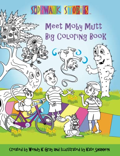 Beispielbild fr Coloring Book: Sidewalk Stories Meet Moby Mutt: 3 zum Verkauf von Revaluation Books