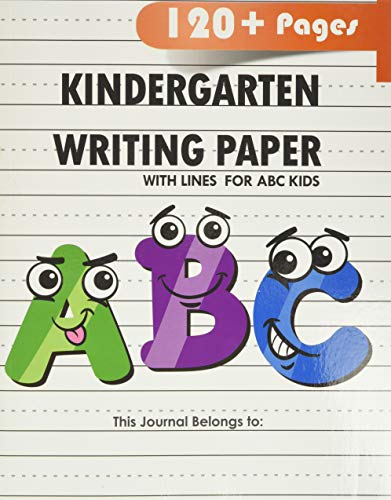 Stock image for Kindergarten writing paper with lines for ABC kids: 120 Blank handwriting practice paper with dotted lines for sale by ZBK Books