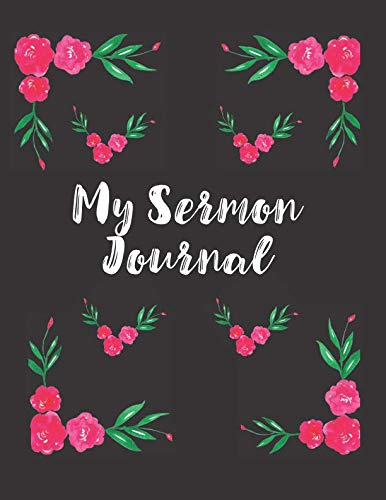 Stock image for My Sermon Journal: Christian Notebook for Women to Write In for sale by Revaluation Books