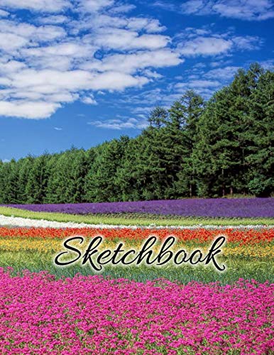 Imagen de archivo de Sketchbook: Large Personalized Sketchbook: Sketching, Drawing, Doodling and Coloring (Scenic) a la venta por Revaluation Books