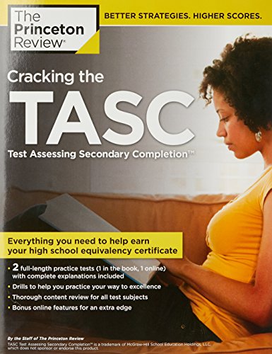 9781101882092: Cracking the Tasc (Test Assessing Secondary Completion): 2016 Edition (College Test Preparation) (Princeton Review)