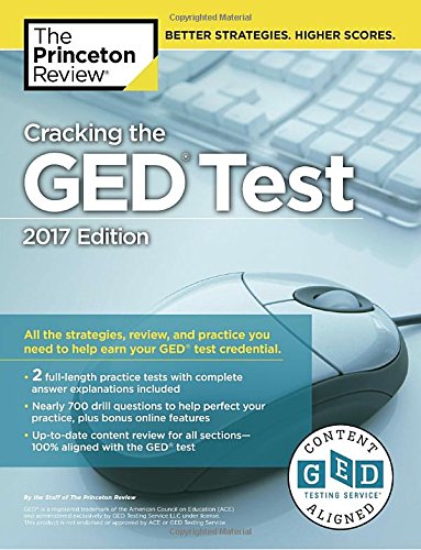 Stock image for Cracking the GED Test with 2 Practice Tests, 2017 Edition for sale by Better World Books: West