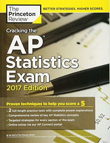 Beispielbild fr Cracking the AP Statistics Exam, 2017 Edition zum Verkauf von Better World Books