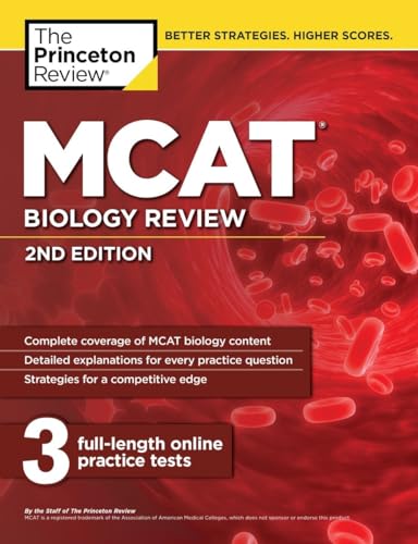 Stock image for MCAT Biology Review, 2nd Edition (Graduate School Test Preparation) for sale by SecondSale