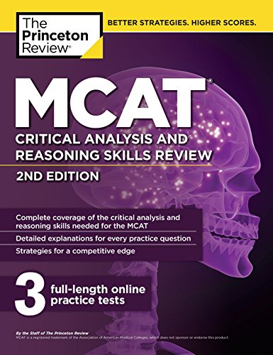 Stock image for MCAT Critical Analysis and Reasoning Skills Review, 2nd Edition (Graduate School Test Preparation) for sale by Gulf Coast Books