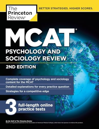 Beispielbild fr MCAT Psychology and Sociology Review, 2nd Edition zum Verkauf von Better World Books