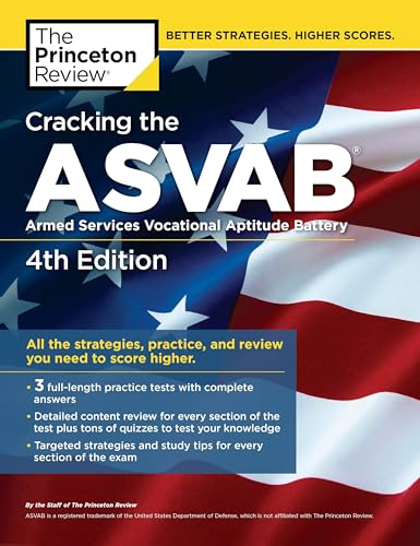 Imagen de archivo de Cracking the ASVAB, 4th Edition : All the Strategies, Practice, and Review You Need to Score Higher a la venta por Better World Books: West