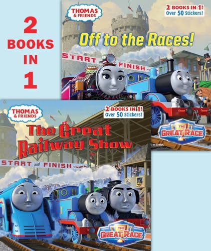 Stock image for The Great Railway Show/Off to the Races (Thomas & Friends) (Pictureback(R)) for sale by Ergodebooks