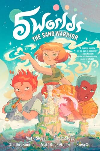 Stock image for 5 Worlds Book 1: The Sand Warrior: (A Graphic Novel) for sale by ThriftBooks-Atlanta