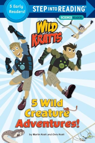 Stock image for 5 Wild Creature Adventures! (Wild Kratts) (Step into Reading) for sale by Your Online Bookstore