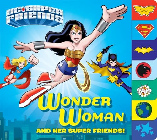 Imagen de archivo de Wonder Woman and Her Super Friends! (DC Super Friends) (Tabbed Board Book) a la venta por SecondSale