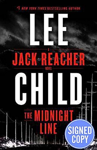 Imagen de archivo de The Midnight Line: A Jack Reacher Novel - Signed / Autographed Copy a la venta por BooksRun