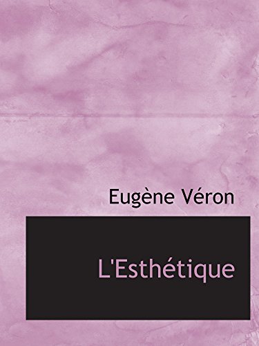 Beispielbild fr L'Esthtique zum Verkauf von Revaluation Books