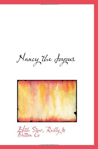 Imagen de archivo de Nancy the Joyous a la venta por Revaluation Books