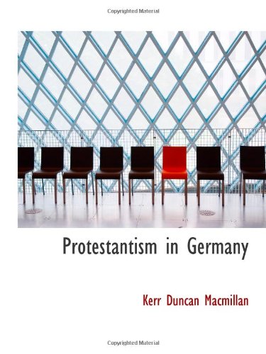 Stock image for Protestantism in Germany for sale by Revaluation Books