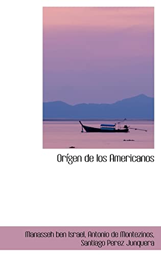 9781103056538: Orgen de los Americanos