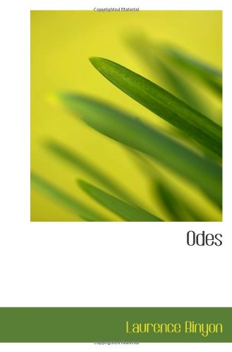 Odes (9781103067084) by Binyon, Laurence