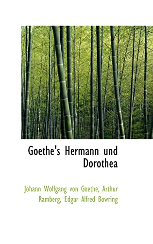 9781103099597: Goethe's Hermann Und Dorothea