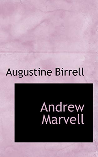 Andrew Marvell (9781103133079) by Birrell, Augustine