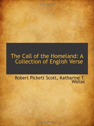Stock image for The Call of the Homeland: A Collection of English Verse for sale by Revaluation Books