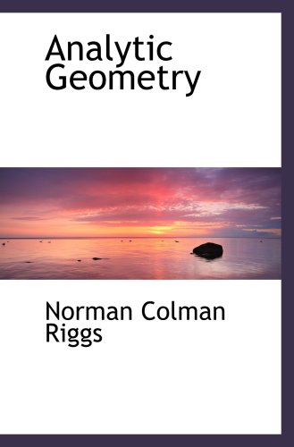 Imagen de archivo de Analytic Geometry a la venta por Revaluation Books