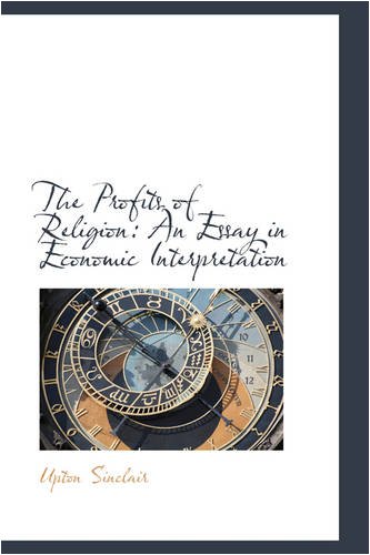 9781103189557: The Profits of Religion: An Essay in Economic Interpretation