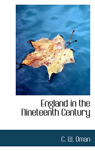 9781103227594: England in the Nineteenth Century