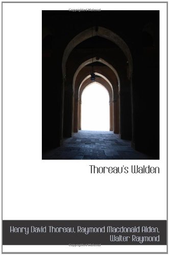 Thoreau's Walden (9781103409235) by Thoreau, Henry David