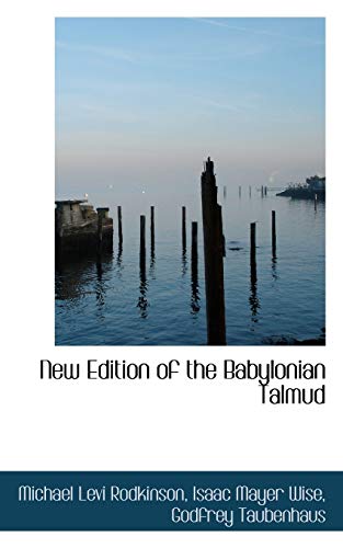 Stock image for New Edition of the Babylonian Talmud for sale by Ergodebooks