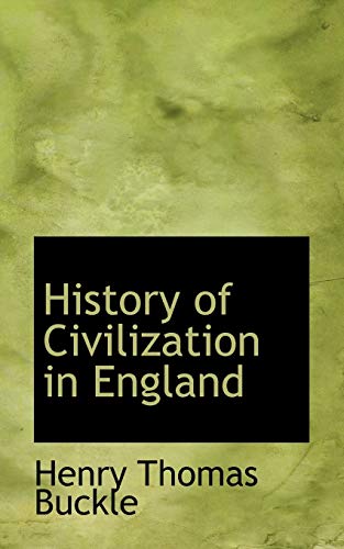 9781103468300: History of Civilization in England