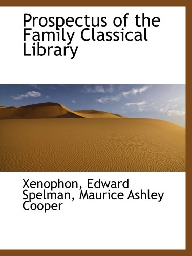 9781103493357: Prospectus of the Family Classical Library