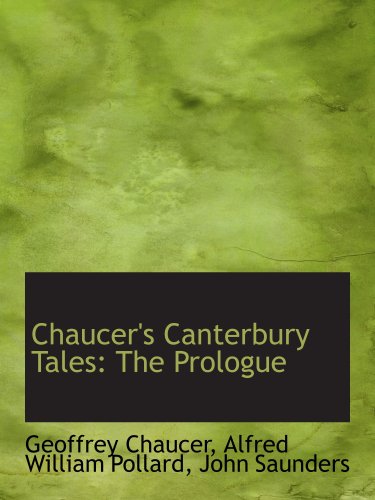 Stock image for Chaucer's Canterbury Tales: The Prologue for sale by Revaluation Books